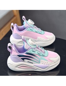 Babu Bean Girls' Shoes Autumn New Fashion Cute Children's Sports Shoes Versatile Anti Slip Boys' Running Shoes Wholesale
