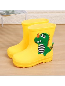 Children's Rain Shoes Cartoon Cute Boys And Girls Waterproof Rain Shoes Baby Children Anti Slip Water Shoes Student Rubber Shoes Wholesale